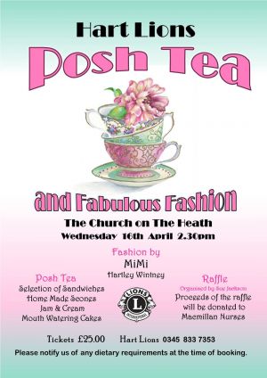 Posh Tea Poster